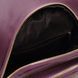 Женский фиолетовый кожаный рюкзак Borsa Leather K11032v с золотой фурнитурой