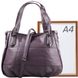 Женская сумка из качественного кожезаменителя VALIRIA FASHION (ВАЛИРИЯ ФЭШН) DET1835-29 Фиолетовый