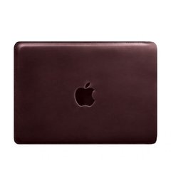 Натуральний шкіряний чохол для MacBook Pro 13 '' Бордовий Blanknote BN-GC-7-vin-kr