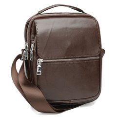 Мужская кожаная сумка Keizer K16017-brown