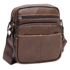 Мужская кожаная сумка Keizer K1230br-brown