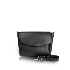 Жіноча шкіряна сумка Mini Cross чорна Blanknote TW-MiniCross-black-ksr