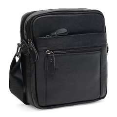 Чоловіча шкіряна сумка Borsa Leather K12333-black