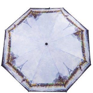 Зонт женский автомат MAGIC RAIN (МЭДЖИК РЕЙН) ZMR49224-2 Голубой