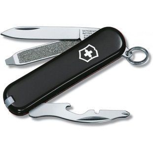 Складной нож Victorinox RALLY 58 мм 9 функций Черный 0.6163.3