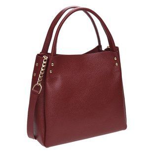 Женская кожаная сумка Ricco Grande 1l908x-bordo