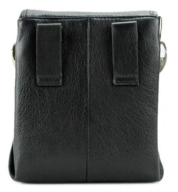 Интересная мужская сумка из кожи TOFIONNO 00281, Черный