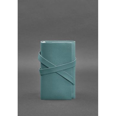 Шкіряний жіночий блокнот (Софт-бук) 1.0 Бірюзовий Blanknote BN-SB-1-st-tiffany