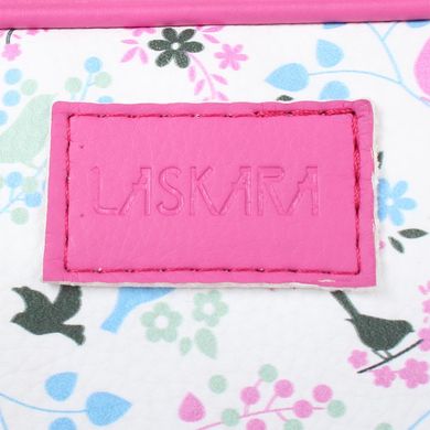 Жіноча сумка з якісного шкірозамінника LASKARA (Ласкара) LK-20284-fuchia Білий