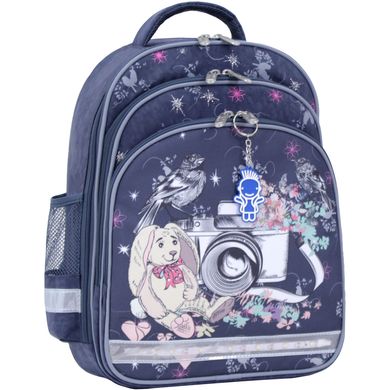 Рюкзак школьный Bagland Mouse 321 серый 210к (00513702) 68815331