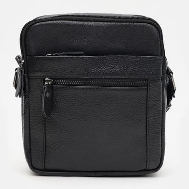 Чоловіча шкіряна сумка Borsa Leather K12333-black
