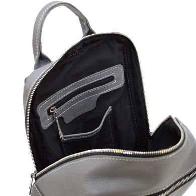 Женский кожаный рюкзак TARWA FJ-2008-3md Серый