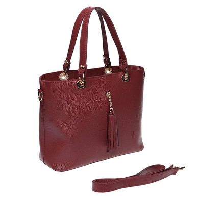 Жіноча сумка шкіряна Ricco Grande 1L953-burgundy