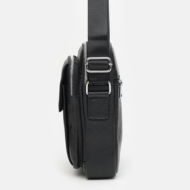 Чоловіча шкіряна сумка Keizer K182005bl-black