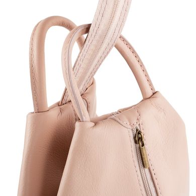 Жіночий шкіряний рюкзак ETERNO (ЕТЕРНО) ETK02-53-13 Рожевий