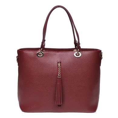 Женская сумка кожаная Ricco Grande 1L953-burgundy