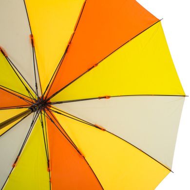 Зонт-трость женский полуавтомат FARE (ФАРЕ) FARE4584-yellow Желтый