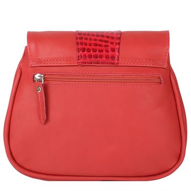 Женская кожаная сумка LASKARA (ЛАСКАРА) LK-DD217-red-croco Красный
