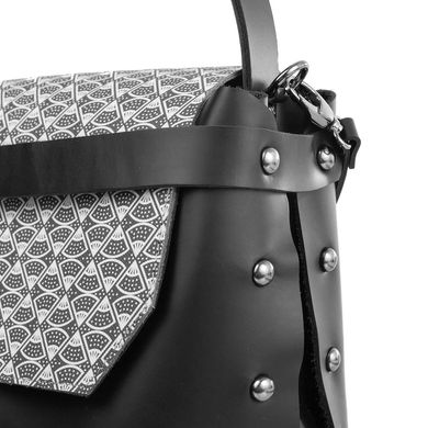 Женская дизайнерская кожаная сумка GALA GURIANOFF (ГАЛА ГУРЬЯНОВ) GG3011-2 Черный