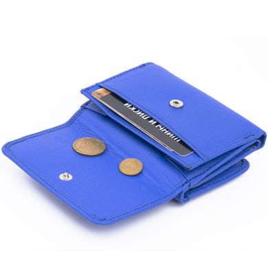 Оригінальний жіночий гаманець з монетницьою ST Leather 18888 Блакитний