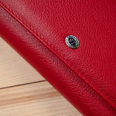 Місткий гаманець для жінок ST Leather 19391 Червоний