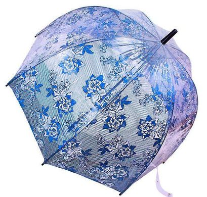 Надежный женский зонт-трость ZEST Z51570-3, Синий