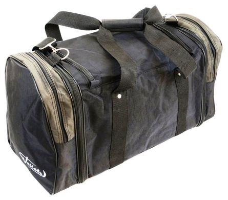 Дорожня сумка з розширенням 39 л Wallaby 375-3 чорна