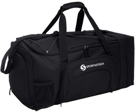 Спортивная сумка среднего размера 54L Sportastisch Sporty Bag черная