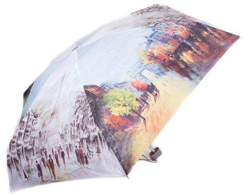 Светлый облегченный механический зонт для женщин ZEST Z25515-5, Голубой