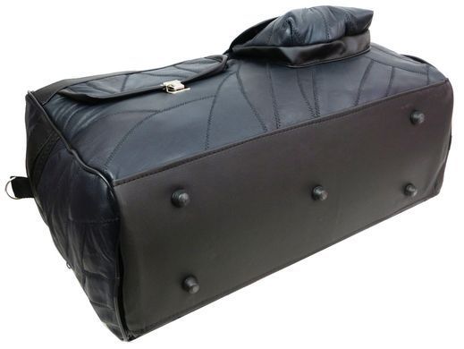 Уценка! Кожаная дорожная сумка со вставками из эко кожи 40L Convey