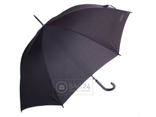 Мужской зонт-трость полуавтомат ESPRIT U50701-black, Черный