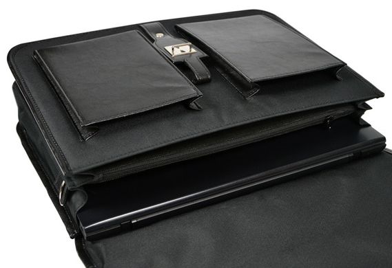 Діловий портфель з кордура A-Art чорний