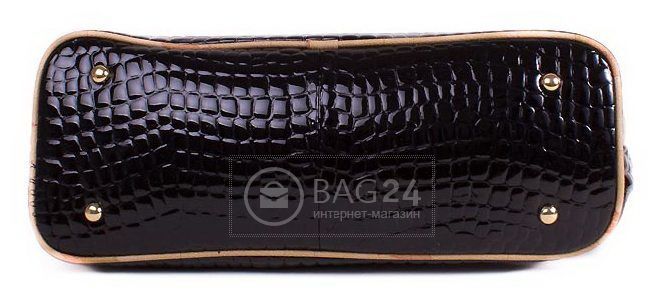 Красивая женская сумка из натуральной кожи ETERNO E1185, Черный