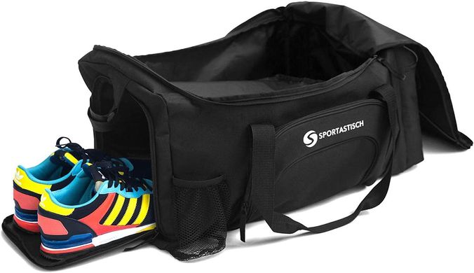 Спортивна сумка середнього розміру 54L Sportastisch Sporty Bag чорна