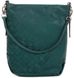 Ексклюзивна жіноча шкіряна сумка LILOCA LC10291-green, Зелений