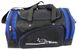 Спортивна сумка Wallaby 271-4 чорний з синім, 25 л