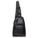 Мужской кожаный рюкзак через плечо Borsa Leather K1029-black