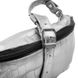 Жіноча дизайнерська шкіряна сумка поясна GALA GURIANOFF (ГАЛА ГУР'ЯНОВ) GG3012-silver Срібний