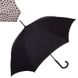 Зонт-трость женский полуавтомат с двойным куполом FULTON (ФУЛТОН) FULL754-Polka-Dot Черный