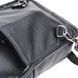 Чоловічий шкіряний рюкзак через плече Borsa Leather 1ta1003m-black