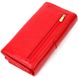 Яркий женский кошелек с большим количеством отделений из натуральной кожи Tony Bellucci 21957 Красный