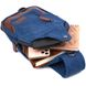 Текстильная мужская сумка через плечо Vintage 20387 Синий