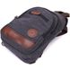 Текстильна сумка з ущільненою спинкою через плече Vintagе 22172 Чорний